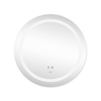 Дзеркало настінне Aria (AR1) R600 мм, кругле, з LED-підсвічуванням Touch, антизапотіванням, димером, рег. яскравості Lidz LIDZ фото 2