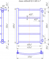 Класік  600х450/500 Б/П 1" MARIO