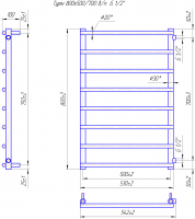 Турін 800х550/700 Б/П 1/2" MARIO
