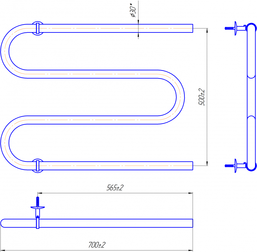 Змійка 30  530х700/500 MARIO