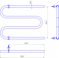 Змійка 30  530х700/500 MARIO
