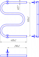 Змійка 25  525х400/500 MARIO фото 1