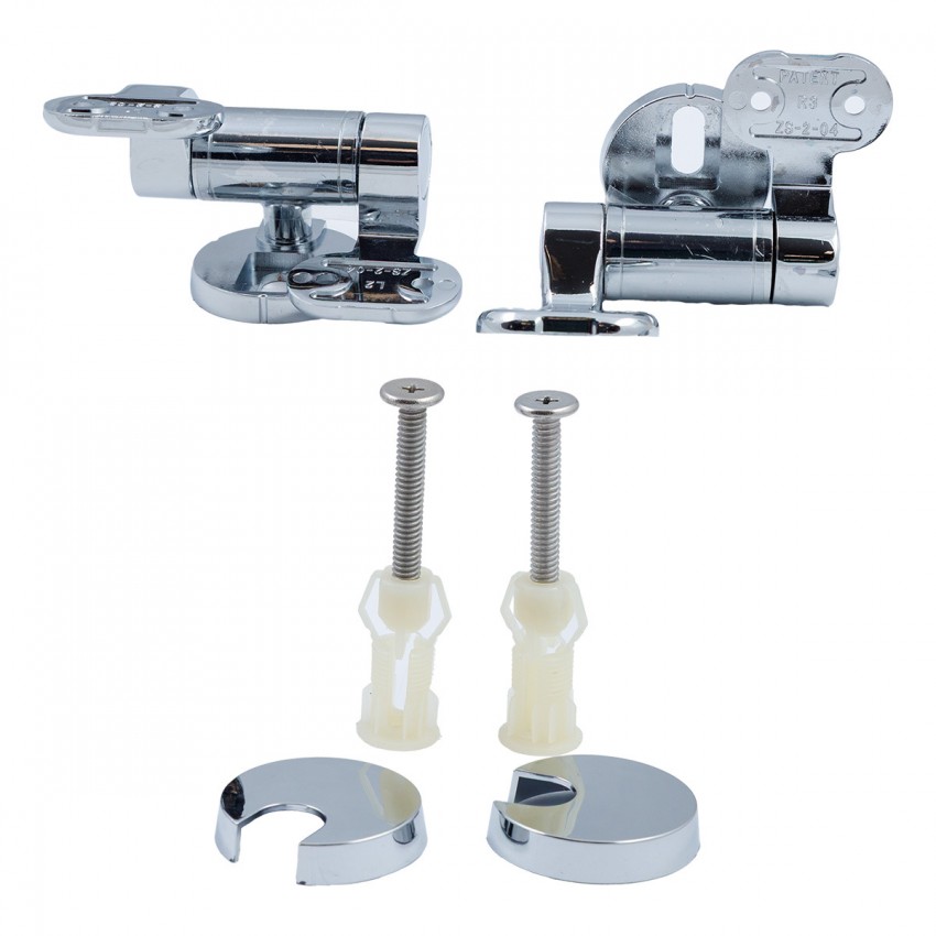 3013142 Charlestone Кріплення д/кришки унітазу 3010142, soft-close (1 сорт) DEVIT