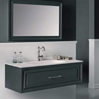 PLANA121 стільниця 121*51  з отв. під раковину, resina opaco (1 сорт)