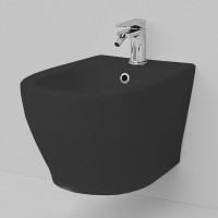 TEB004 17; 00 TEN Біде підвісне, чорний матовий (1 сорт)