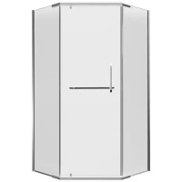 FEN0123 Comfort S07 Скло бокове праве-401 д/душ.кабіни, прозоре (1 сорт)