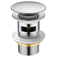 550548C Донний клапан, хром (1 сорт)