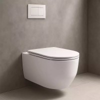 3030140 ART 3.0 Підвісний безобідковий унітаз без кришки, білий глянець (1 сорт)