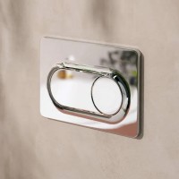 66002000 HG Змивна клавіша iFrame Original S, chrome (1 сорт)