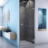 ES1CD0905007 ESCURA Душові дверцята 900 mm, хром/прозоре скло (1 сорт)
