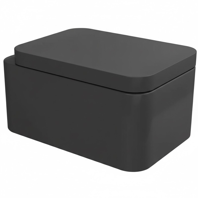 NLCW03 NILE Кришка для унітаза soft close, Антрацит (1 сорт) FLAMINIA фото 2