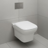 8320023 TYROL Унітаз підвісний Clean Pro без кришки (1 сорт)