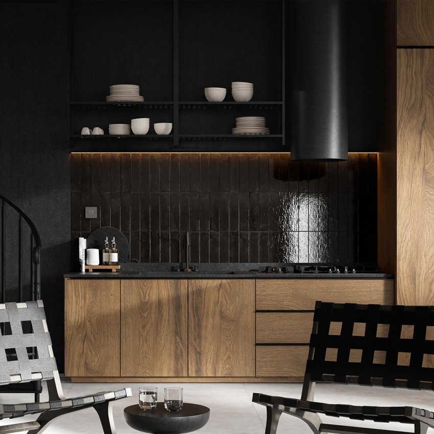 KAMIEN PALETTE BLACK (1 сорт) CERRAD фото 1