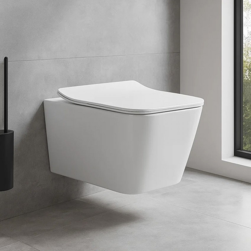 3040120 LINEA Кришка soft-close до підвісного унітазу (1 сорт) DEVIT фото 2