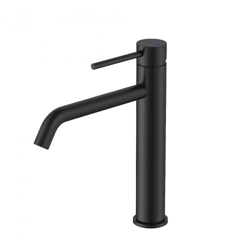 550533B Flow Змішувач д/раковини, високий, чорний матовий (1 сорт) DEVIT