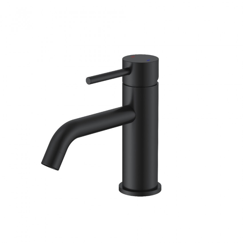 550547B Flow Змішувач д/раковини, чорний матовий (1 сорт) DEVIT