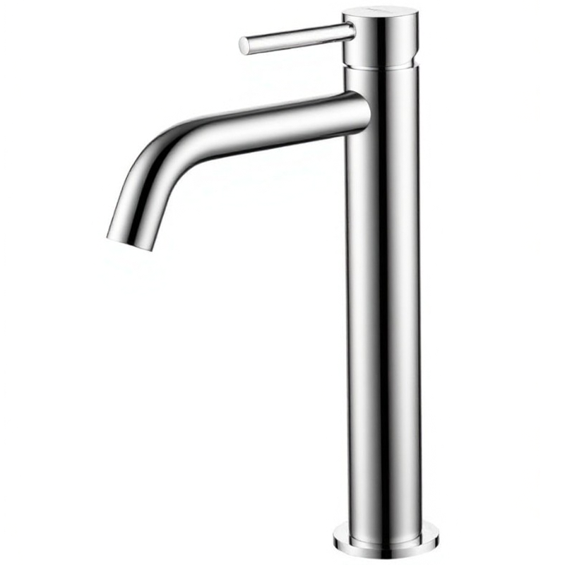 550536N Flow Змішувач д/раковини, високий, brushed nickel (1 сорт) DEVIT фото 2