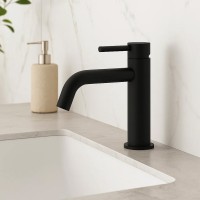 550534B Flow Змішувач д/раковини, чорний матовий (1 сорт)