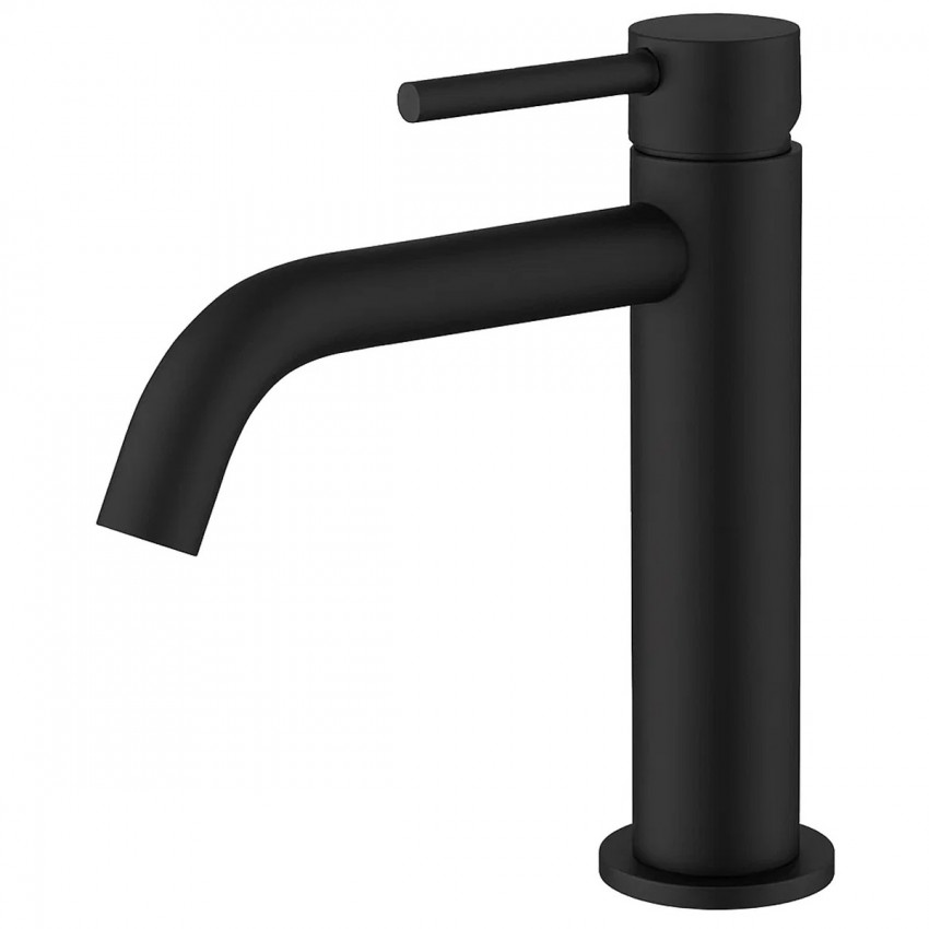 550534B Flow Змішувач д/раковини, чорний матовий (1 сорт) DEVIT фото 1