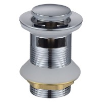 550549C Донний клапан без накладки, хром (1 сорт)