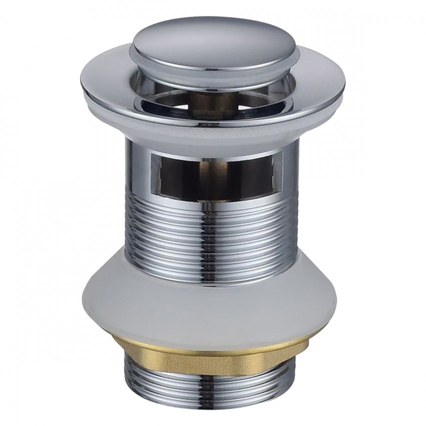 550549C Донний клапан без накладки, хром (1 сорт) DEVIT