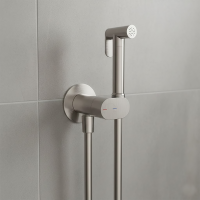 550539N Flow Гігієнічний душ, brushed nickel (1 сорт) DEVIT фото 2