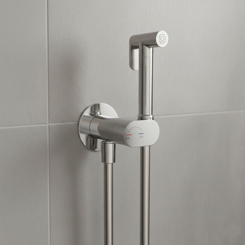 550539C Flow Гігієнічний душ, хром (1 сорт) DEVIT фото 2