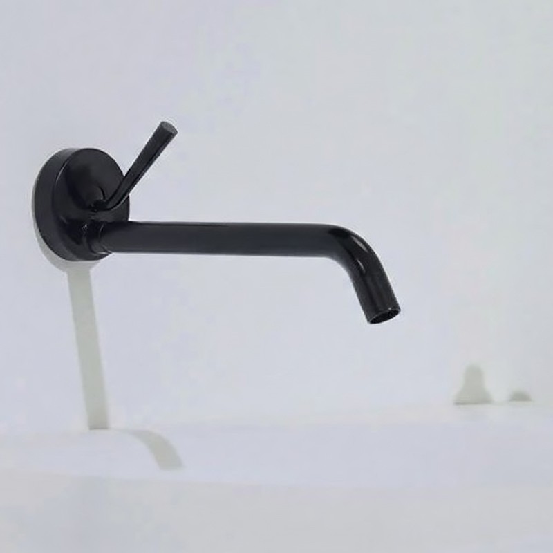 ZP1617.N1 ISYSTICK Зовнішня частина змішувача д/раковини, вбудов., чорний матовий goffrato (1 сорт) ZUCCHETTI