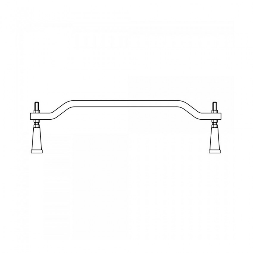 SN14 (PPG0102600) Універсальний комплект ніжок для ванни  (2 шт.) (1 сорт) KOLO фото 1