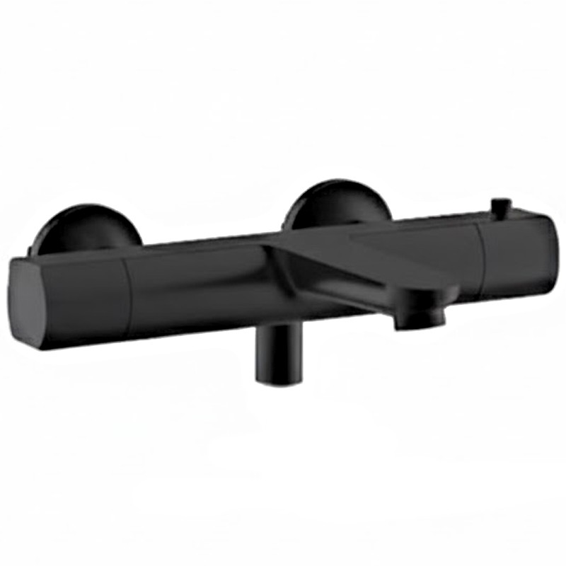 37520121B FRESH Змішувач до термостатичної душової системи, чорний матовий (1 сорт) DEVIT фото 1