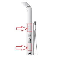 4350119 INTERA Панель з форсунками верхня та нижня (1 компл - 2 шт) (1 сорт)