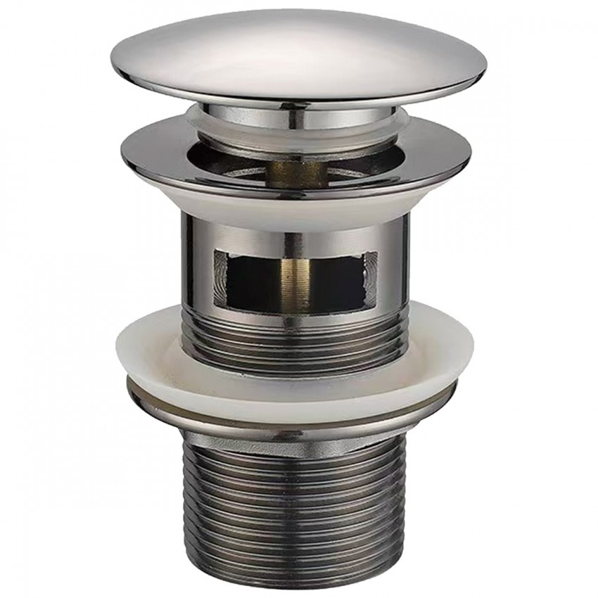 550548N Донний клапан, brushed nickel (1 сорт) DEVIT