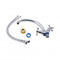 Змішувач для кухні Lamb 273F, Chrome двовентильний LDLAM273FCRM21890 Lidz LIDZ фото 3