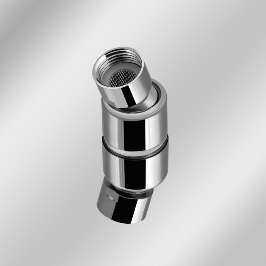 Лійка для верхнього душу Niagara 225, 250x250 мм, Chrome прямокутна LDNIA225NKS32452 Lidz LIDZ фото 3