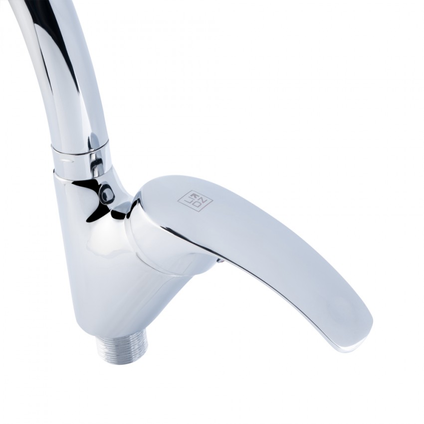 Змішувач для кухні Mars 007F, Chrome (k40) LDMAR007FCRM34857 Lidz LIDZ фото 2