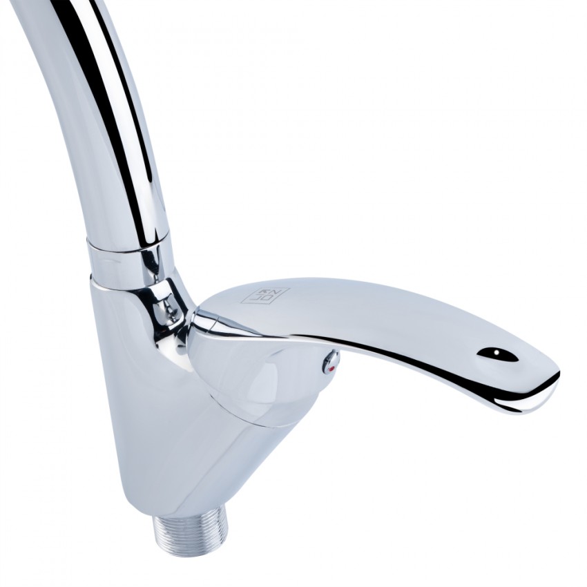 Змішувач для кухні Mars 007F, Chrome (k40) LDMAR007FCRM34857 Lidz LIDZ фото 3