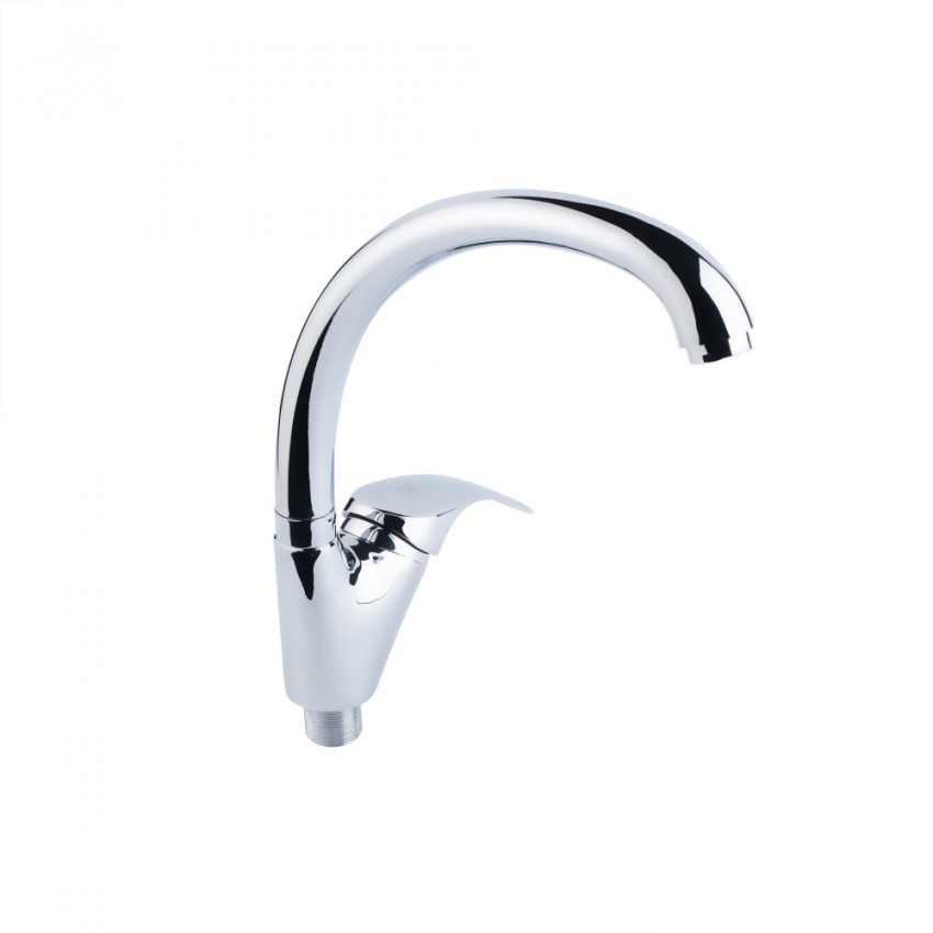 Змішувач для кухні Mars 007F, Chrome (k40) LDMAR007FCRM34857 Lidz LIDZ