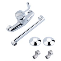 Змішувач для кухні Watt 009, Chrome (k35) настінний LDWAT009CRM34862 Lidz LIDZ фото 4