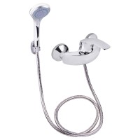 Змішувач для душу Mars 010, Chrome (k40) із душовим гарнітуром LDMAR010CRM34892 Lidz