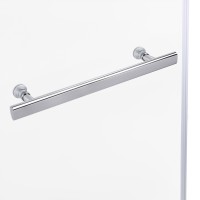 Душова кабіна Dozorca SC90x90.CRM.LOW.TR п'ятикутна, для низьк. піддону, висота 190 см, скло проз. 6 мм, без піддону Lidz LIDZ фото 3