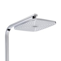 Душова система універсальна Dozorca 1030, Chrome (k35) на три споживача (з виливом) LDDOZ1030CRM45407 Lidz LIDZ фото 4