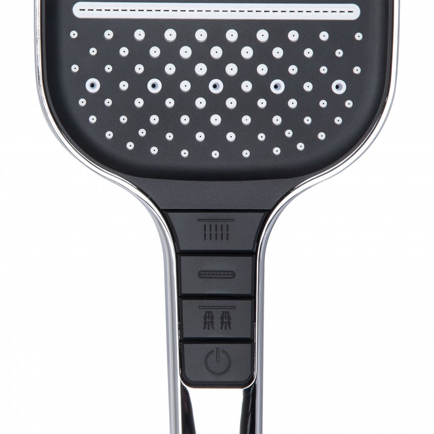 Лійка для ручного душу Rucni, 130x130 мм, Chrome округла QTRUC125CRM45956 Qtap QTAP фото 3