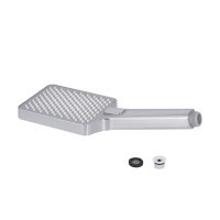 Лійка для ручного душу Rucni, 140x95 мм, Chrome прямокутна QTRUC125CRM45958 Qtap QTAP фото 2