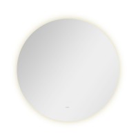 Дзеркало настінне Taurus (TA1) R800 мм, кругле, з LED-підсвіткою Touch, антизапотіванням, димером, рег. темп. кольору (3000-6500K) Qtap QTAP фото 4