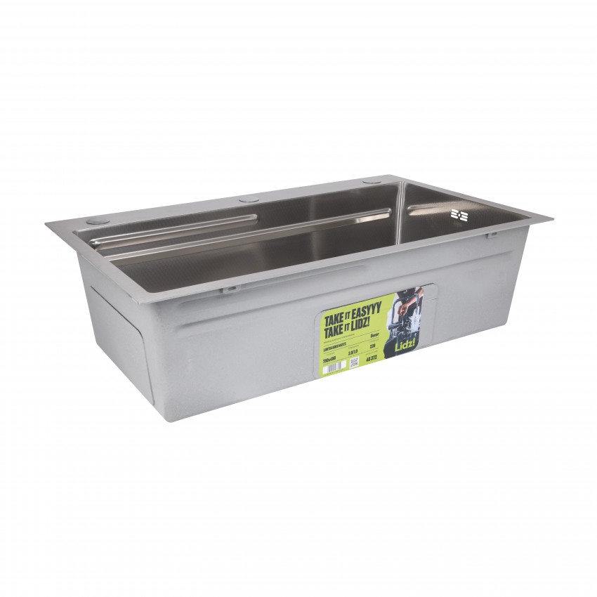 Мийка для кухні інтегрована Handmade H7545 Decor Honeycomb 3,0/1,0 мм LDH7545DEC48372 Lidz LIDZ фото 4