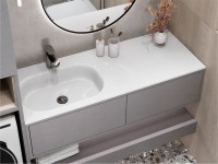 Умивальник LAKE 1250 L Miraggio