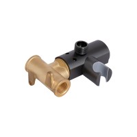 Набір для гігієнічного душу Slavonice, Gunmetal Black PVD (k35) округлий QTSLA262GMB45916 Qtap QTAP фото 4