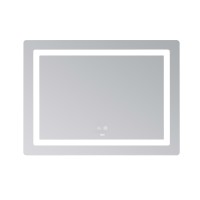 Дзеркало настінне Kubis (KU2) 900х700 мм, прямокутне, з LED-підсвічуванням Touch, антизапотіванням, димером, рег. яскравості Lidz LIDZ фото 3