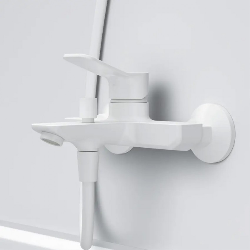 F85A10033 X-Joy S, змішувач для ванни/душу, білий (1 сорт) AM.PM фото 3