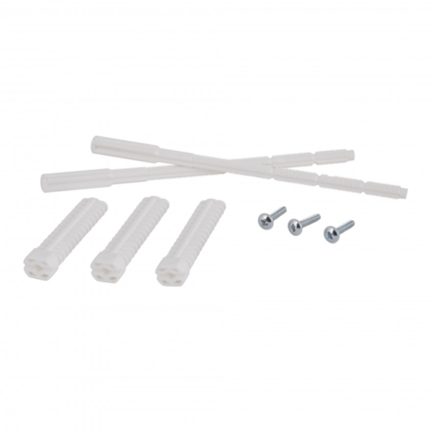 Клавіша змиву Nest UNI 190x190x13 мм, Glass White, кругла QT0211P01V1176W Qtap QTAP фото 4